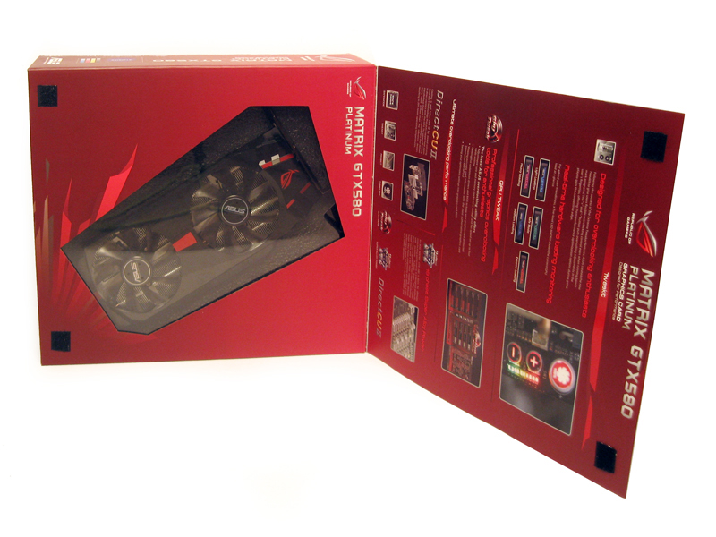 Box, Bundle and Impressions - ASUS Matrix GTX 580 Platinum Review